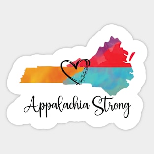 Appalachia Strong - Hurricane Helene Disaster Relief Sticker